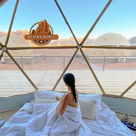 Rum Wings Bubble Luxury Camp Wadi Rum Eksteriør bilde