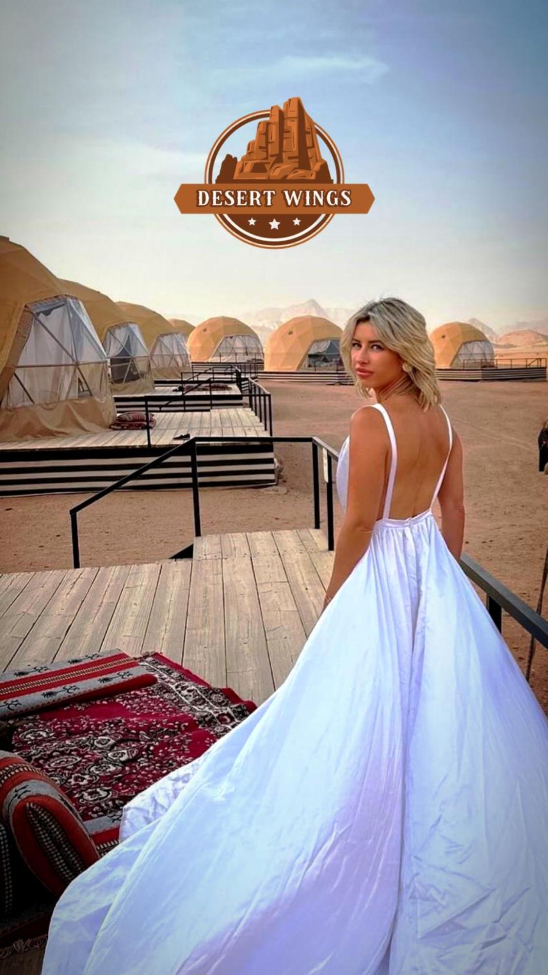 Rum Wings Bubble Luxury Camp Wadi Rum Eksteriør bilde