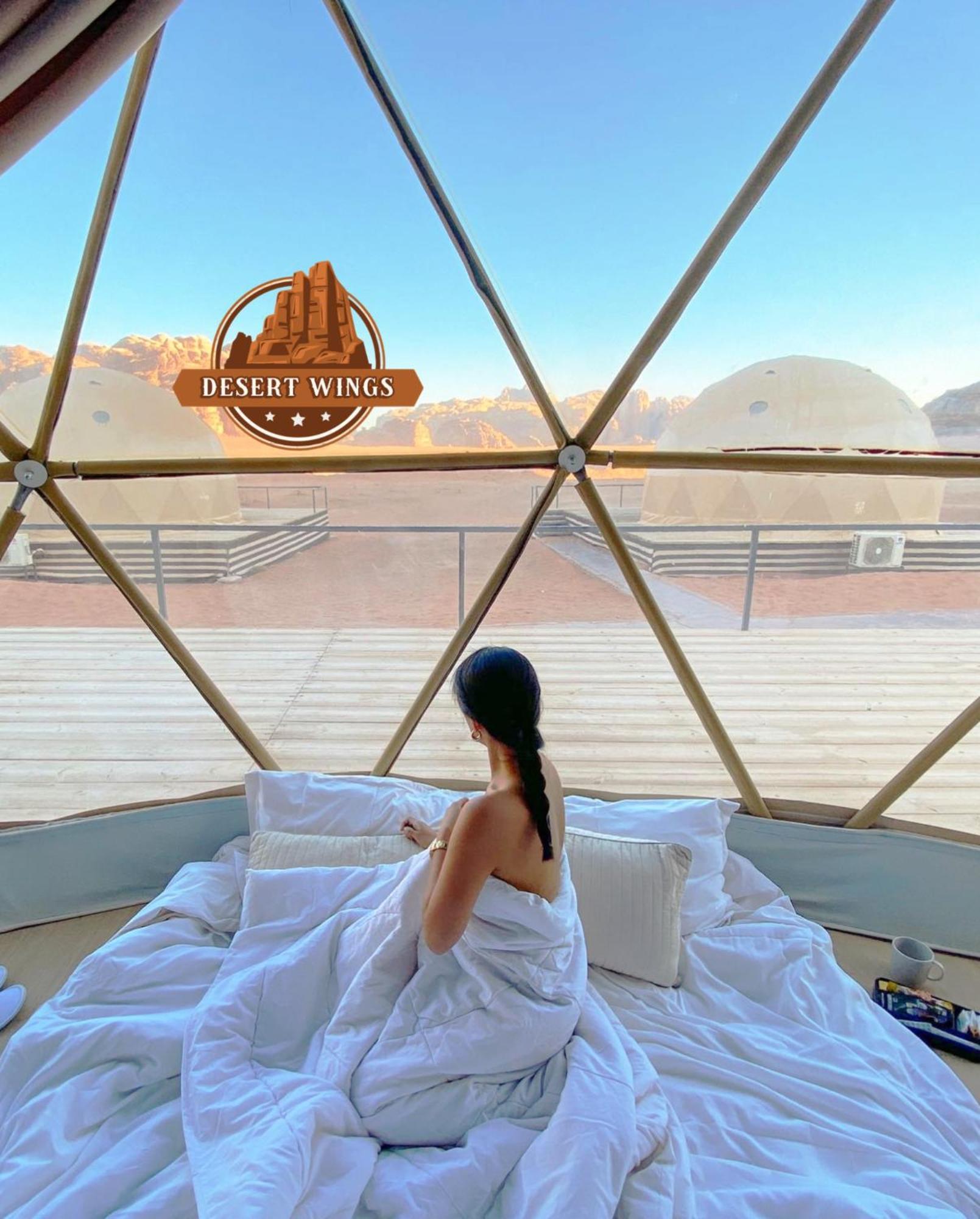 Rum Wings Bubble Luxury Camp Wadi Rum Eksteriør bilde