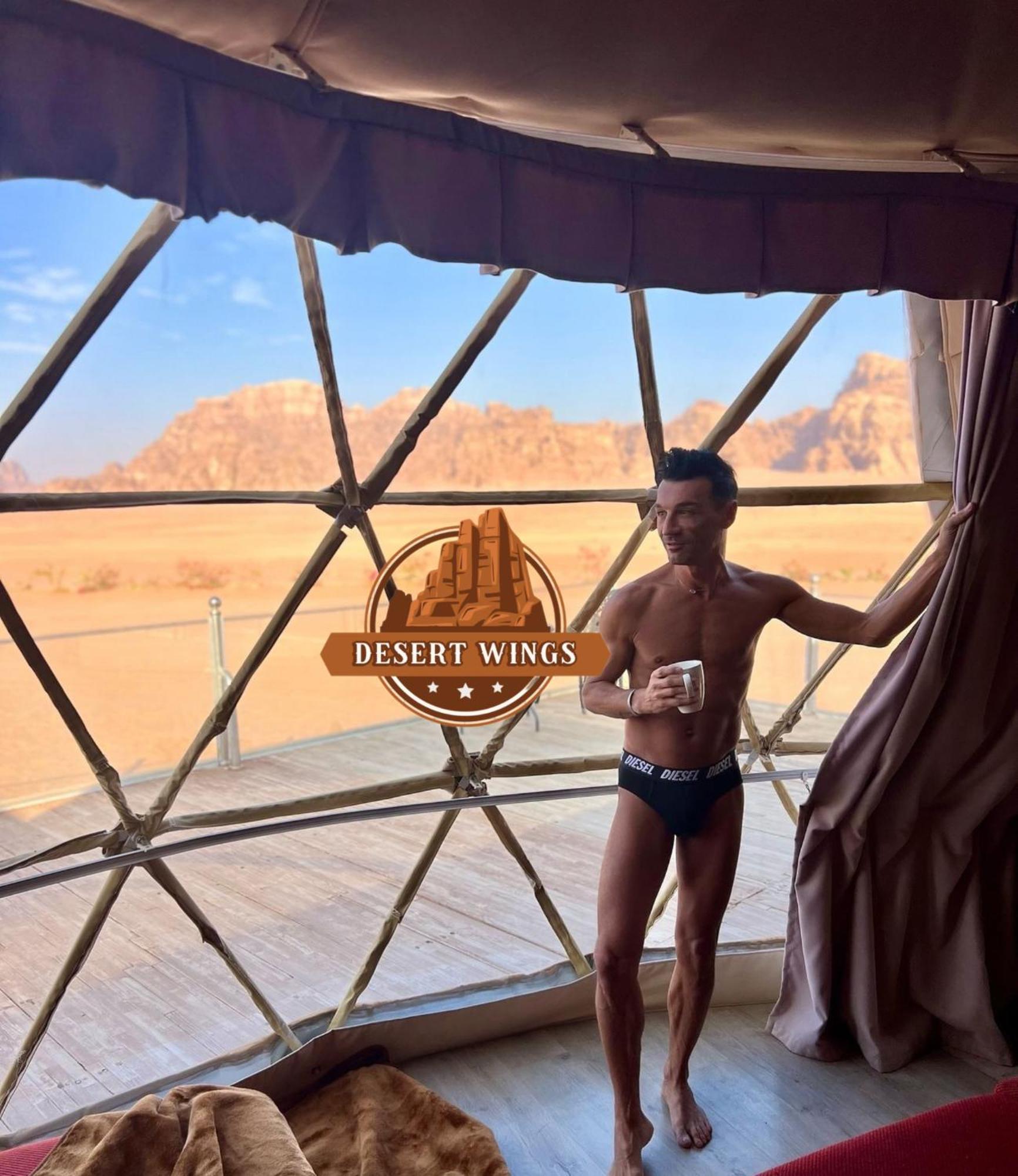 Rum Wings Bubble Luxury Camp Wadi Rum Eksteriør bilde