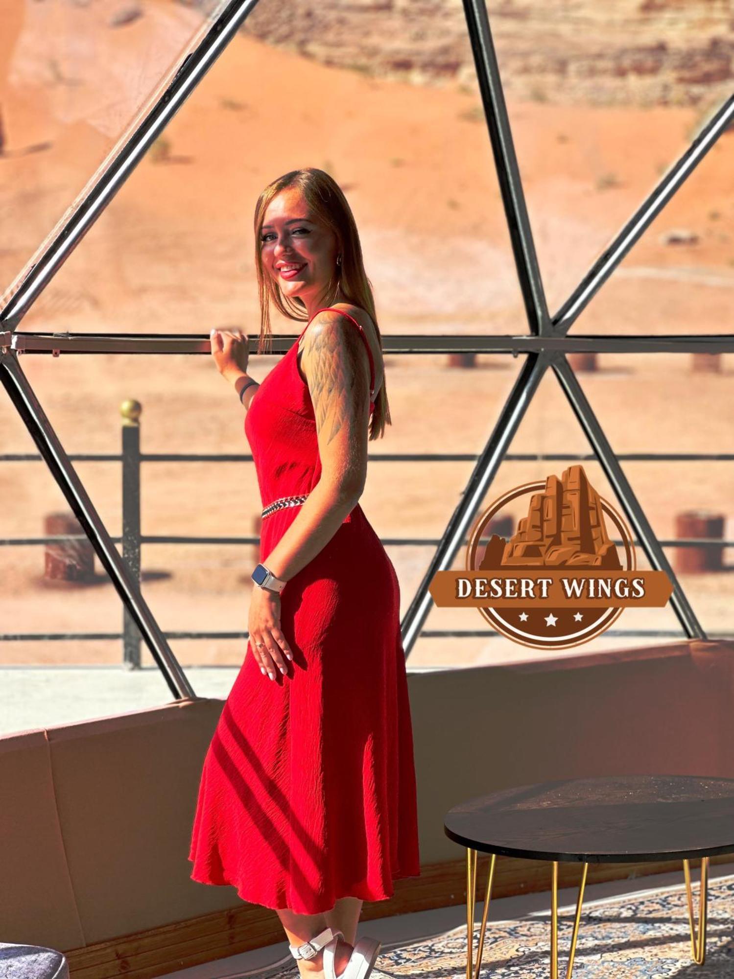 Rum Wings Bubble Luxury Camp Wadi Rum Eksteriør bilde