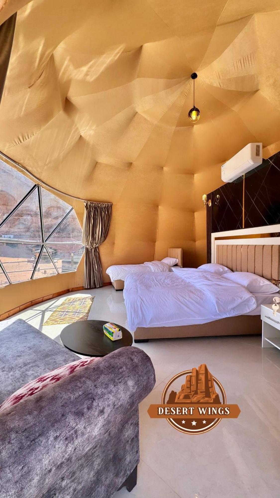 Rum Wings Bubble Luxury Camp Wadi Rum Eksteriør bilde