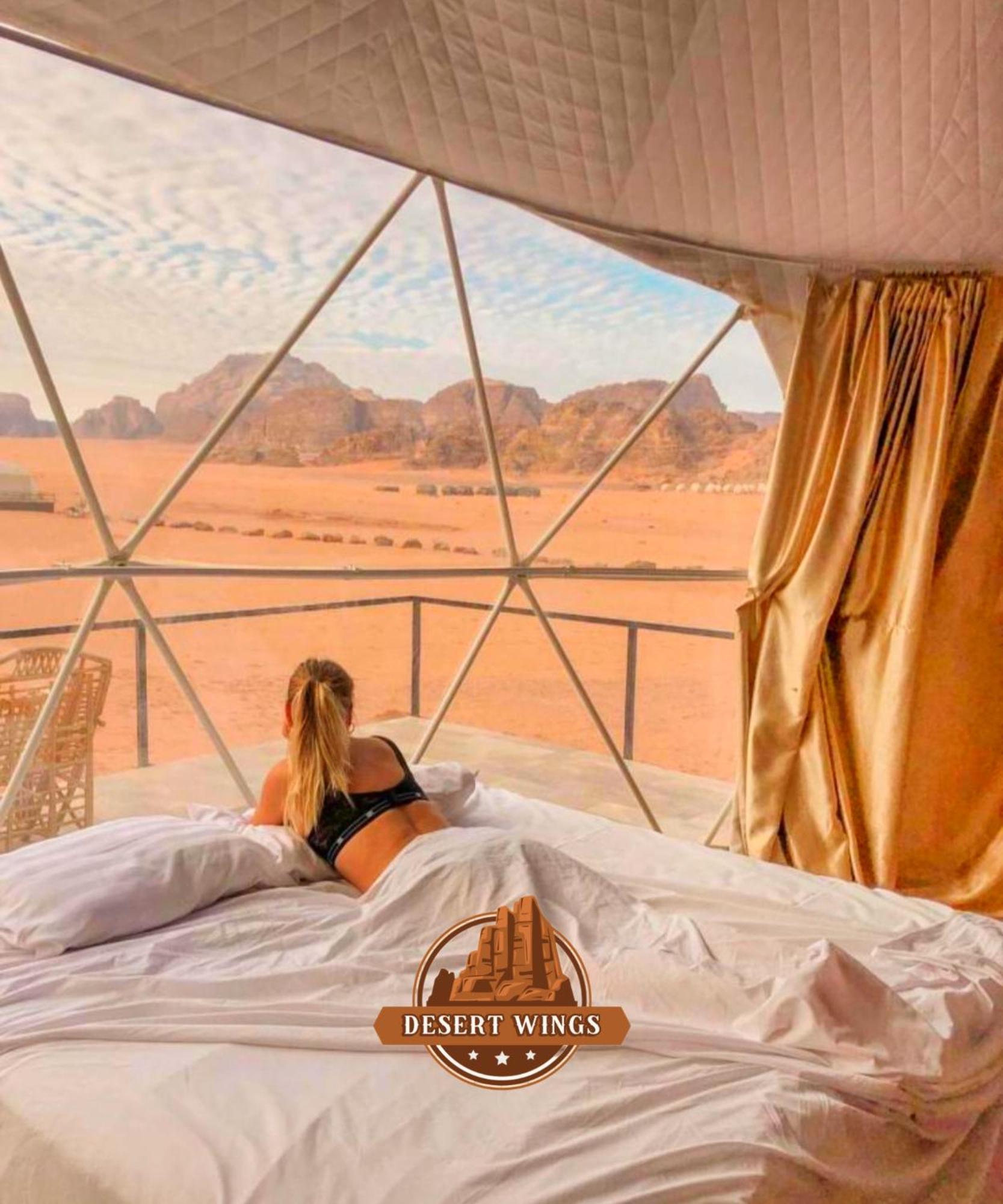 Rum Wings Bubble Luxury Camp Wadi Rum Eksteriør bilde