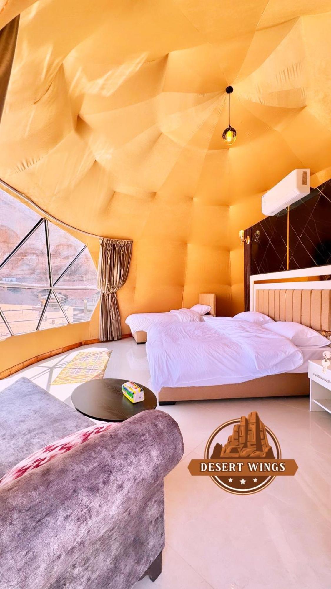 Rum Wings Bubble Luxury Camp Wadi Rum Eksteriør bilde